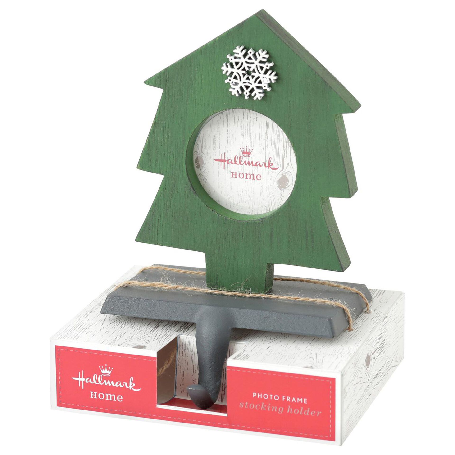 Christmas Tree Photo Frame Stocking Holder Picture Frames Hallmark