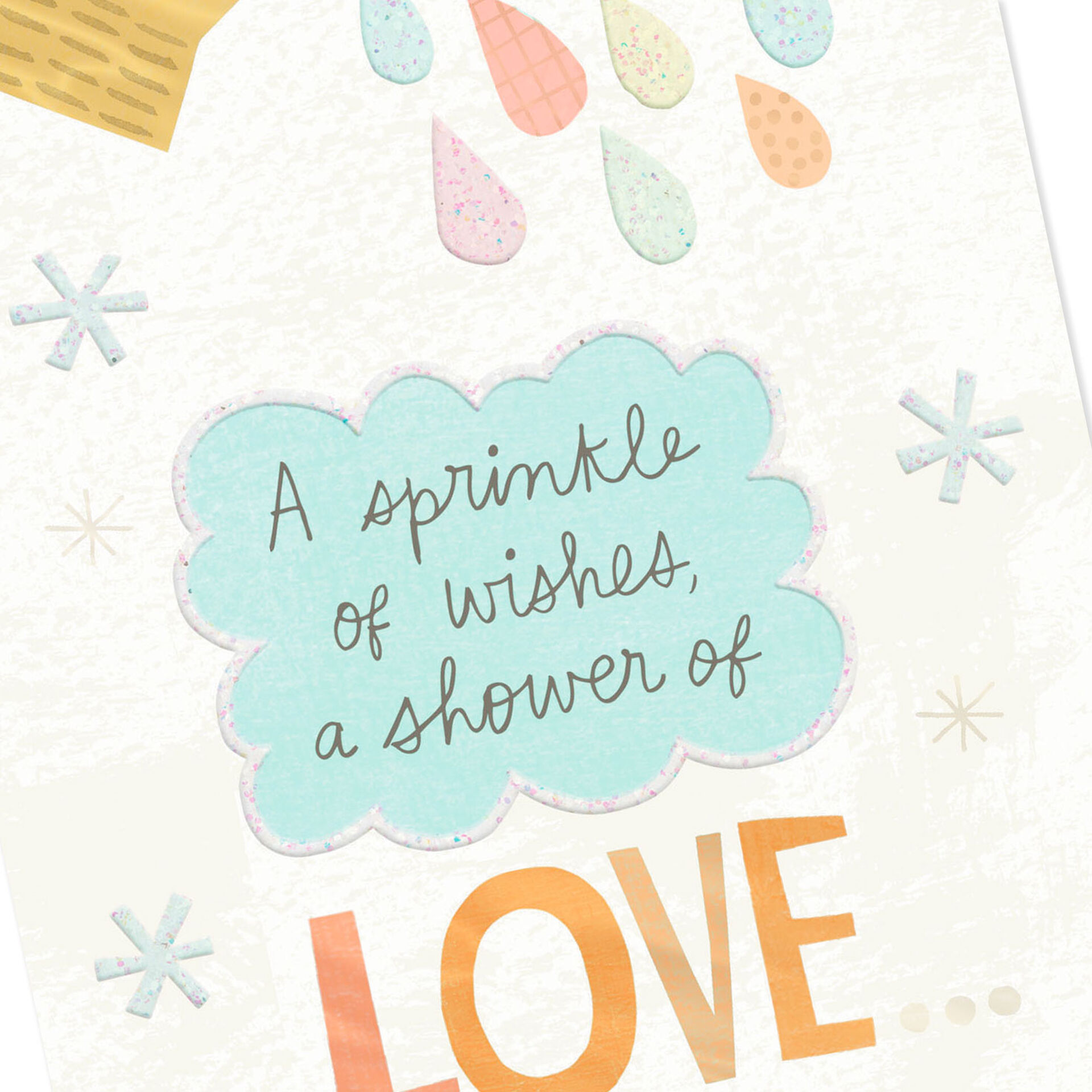 Sprinkle Of Wishes Baby Shower Card Greeting Cards Hallmark